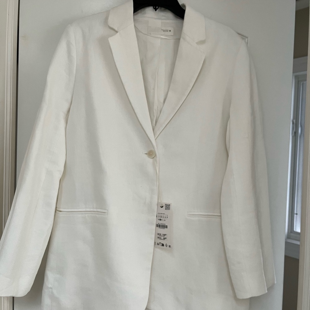 Zara linen blend Blazer